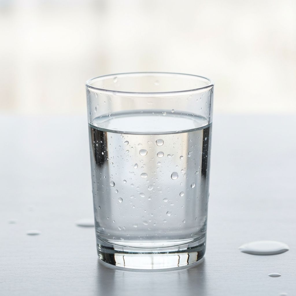 Glass of water